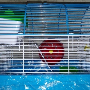 Xamyak ve chunqarikler ucun teze genis qefes her bir aksesuarlari ile