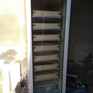 1000 yumurta tutumlu tam avtomatik inkubator. elave yumurta sayina zak