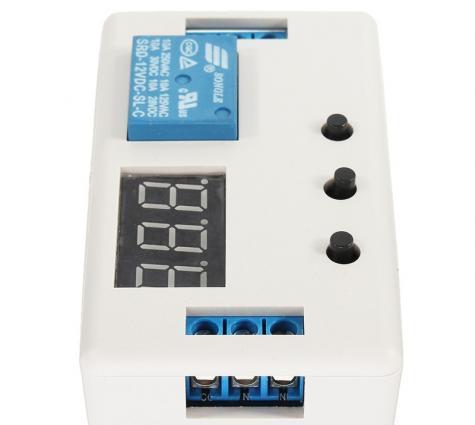 Inkubator üçün vaxt tənzimləyicisi 12V