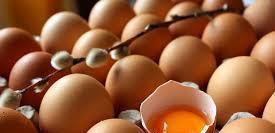 Tam mayali serbirst ve kulcinka kend toyuqlarinin yumurtasi. Qiymeti 3