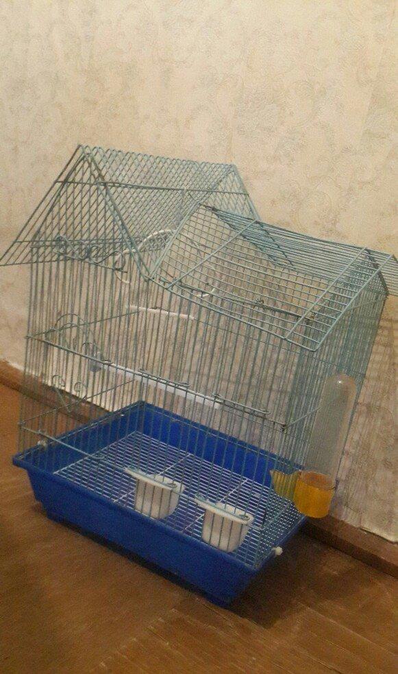 Seliqeli iwlenmiw iri qefes satilir. 2 yem qabisi 1 su qabisi ustunde