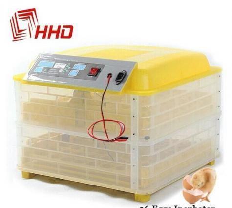 96 yumurtalıq tam avtomatik İnkubator (cücə çıxaran aparat ) tam ye