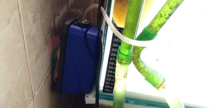 1) 160 litr akvarium. 2)3338 Atman biofilteri.