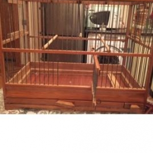 Деревянная клетка. В цене м�