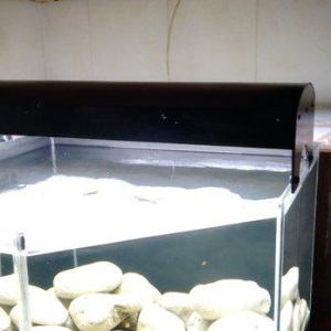 1) 160 litr akvarium. 2)3338 Atman biofilteri.