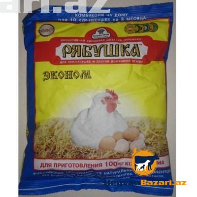 Toyuq,Hinduşka,Ördək vitamino-mineral əlavə (RYABUSKA PREMİKSİ)500q